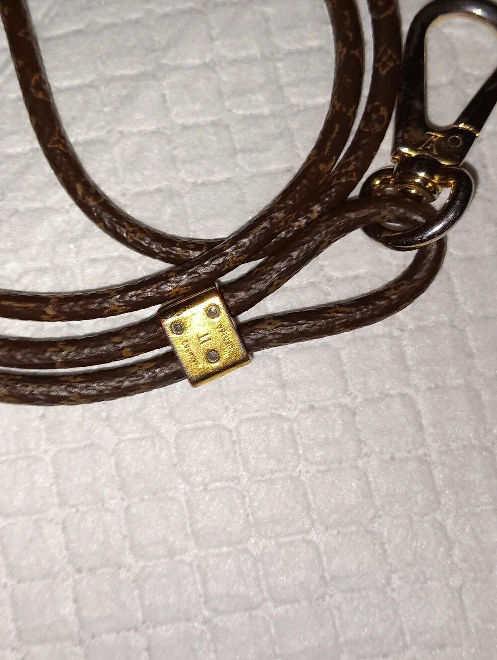 Louis Vuitton Monogram Crossbody Dog Leash